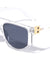 Flat Top Cut Out Hinge Fashion Wholesale Sunglasses