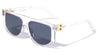 Flat Top Cut Out Hinge Fashion Wholesale Sunglasses