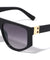 Flat Top Cut Out Hinge Fashion Wholesale Sunglasses