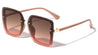 Extended Rimless Lens Butterfly Wholesale Sunglasses