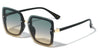 Extended Rimless Lens Butterfly Wholesale Sunglasses