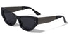 Flat Temple Retro Sharp Cat Eye Wholesale Sunglasses