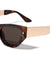 Flat Temple Retro Sharp Cat Eye Wholesale Sunglasses