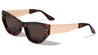 Flat Temple Retro Sharp Cat Eye Wholesale Sunglasses