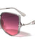 Loop Chain Temple Geometric Butterfly Wholesale Sunglasses
