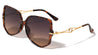Loop Chain Temple Geometric Butterfly Wholesale Sunglasses