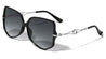 Loop Chain Temple Geometric Butterfly Wholesale Sunglasses