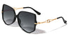 Loop Chain Temple Geometric Butterfly Wholesale Sunglasses