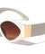 Thick Temple Retro Geometric Cat Eye Wholesale Sunglasses