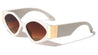 Thick Temple Retro Geometric Cat Eye Wholesale Sunglasses