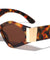 Thick Temple Retro Geometric Cat Eye Wholesale Sunglasses