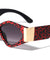 Thick Temple Retro Geometric Cat Eye Wholesale Sunglasses
