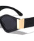 Thick Temple Retro Geometric Cat Eye Wholesale Sunglasses