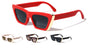 Gold Side Bar Retro Cat Eye Wholesale Sunglasses