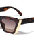 Gold Side Bar Retro Cat Eye Wholesale Sunglasses