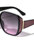 Color Glitter Side Temple Fashion Butterfly Wholesale Sunglasses