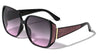 Color Glitter Side Temple Fashion Butterfly Wholesale Sunglasses