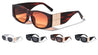 Greek Key Hinge Thick Temple Butterfly Wholesale Sunglasses
