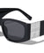 Greek Key Hinge Thick Temple Butterfly Wholesale Sunglasses