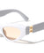 Rectangle Hinge Cutout Retro Cat Eye Wholesale Sunglasses