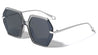 Temple Tip Loop Geometric Hexagon Wholesale Sunglasses