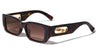 Clear Jaguar Temple Cutout Fashion Rectangle Wholesale Eyewear