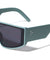 Wide One Piece Shield Lens Rectangle Fashion Wholesale Sunglasses