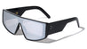 Wide One Piece Shield Lens Rectangle Fashion Wholesale Sunglasses