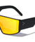 Wide One Piece Shield Lens Rectangle Fashion Wholesale Sunglasses