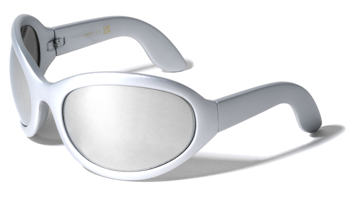 Futuristic Oversized Alien Oval Wholesale Sunglasses