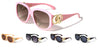 Riveted Circle Hinge Fashion Butterfly Wholesale Sunglasses