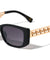 Greek Key Pattern Temple Fashion Butterfly Wholesale Sunglasses