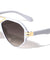 Triangle Bridge Geometric Modern Aviators Wholesale Sunglasses