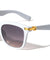 Hinge Accent Retro Classic Wholesale Sunglasses