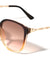 Twisted Temple Oversized Fashion Cat Eye Wholesale Sunglasses