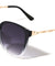 Twisted Temple Oversized Fashion Cat Eye Wholesale Sunglasses