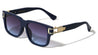 Art Deco Hinge Accent Fashion Square Wholesale Sunglasses