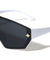 Star Hinge Accent One Piece Shield Lens Wholesale Sunglasses