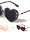 Heart Shape Cylinder Temple Fashion Wholesale Sunglasses