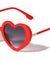 Heart Shape Cylinder Temple Fashion Wholesale Sunglasses