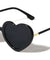 Heart Shape Cylinder Temple Fashion Wholesale Sunglasses