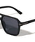 Flat Top Block Accent Modern Square Aviators Wholesale Sunglasses