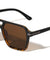 Flat Top Block Accent Modern Square Aviators Wholesale Sunglasses