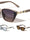 Beige Check Temple Pattern Dot Studded Fashion Butterfly Wholesale Sunglasses