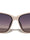 Beige Check Temple Pattern Dot Studded Fashion Butterfly Wholesale Sunglasses
