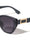 Rectangle Temple Accent Fashion Cat Eye Wholesale Sunglasses
