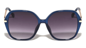 Temple Chain Style Fashion Geometric Butterfly Wholesale Sunglasses