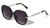 Temple Chain Style Fashion Geometric Butterfly Wholesale Sunglasses