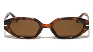 Side Block Accent Fashion Geometric Butterfly Wholesale Sunglasses