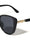 Oval Hinge Accent Fashion Oversized Cat Eye Wholesale Sunglasses